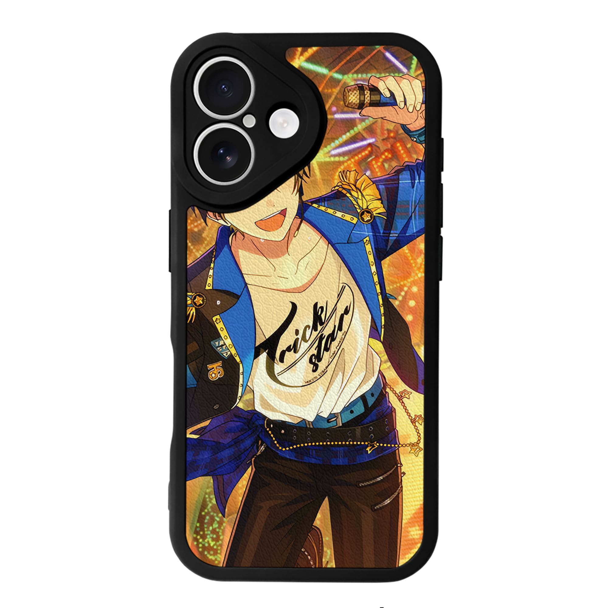 （画像用） あんさんぶるスターズ! Ensemble Stars 【iPhone 16シリーズ対応】シリコンスマホケース（レザー調） 材質：シリコン